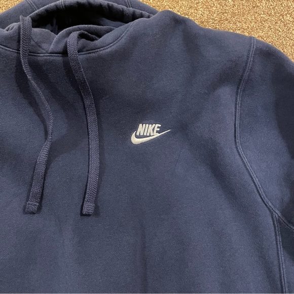 Nike Hoodie Navy Blue Sz Medium - Picture 2 of 3